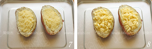 芝士焗红薯的简单做法
